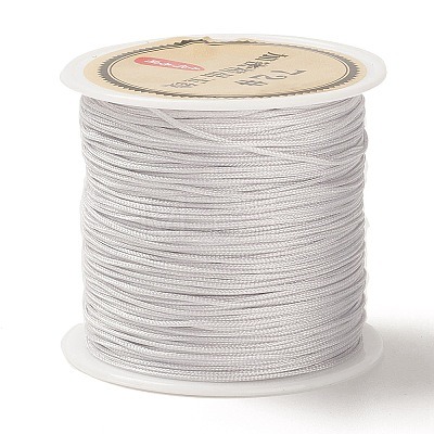 Sznurek nylonowy jasno-szary