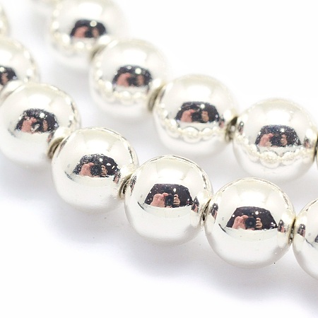 hematyt jasne srebro 2mm