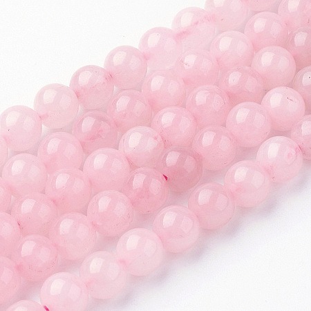 Kwarc różowy gładka kulka 4mm