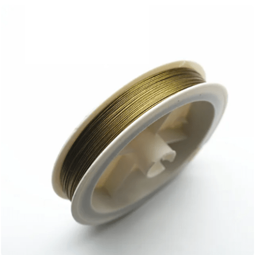 drut jubilerski złoty ze stali nierdzewnej