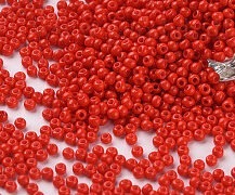 Koraliki ze szkła salmon