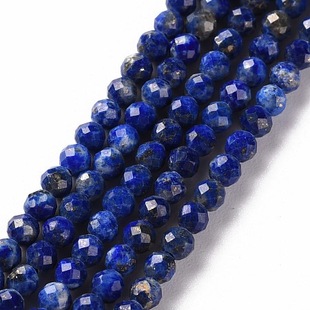 Lapis Lazuli fasetowany 4mm sznur/+-90szt