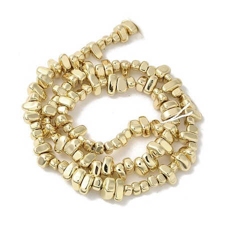 Hematyt bryłka kolor jasny złoty sznur/+-85szt