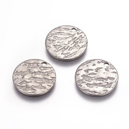 zawieszka okrągła stal nierdzewna nieregularna