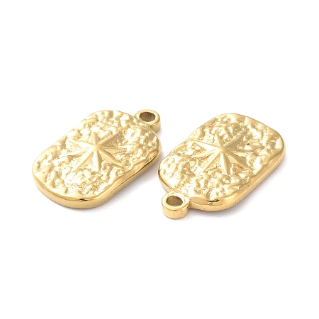 Zawieszka stal nierdzewna słońce wymiar ok18x10.5x3mm otwór 1,2mm kolor złoty + powłoka jonowa IP