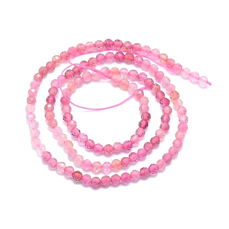 Turmalin różowy fasetowany