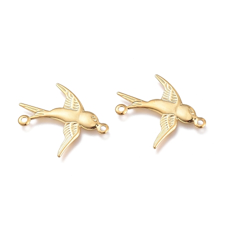 Zawieszka/łącznik jaskółka stal nierdzewna kolor złoty 5szt
