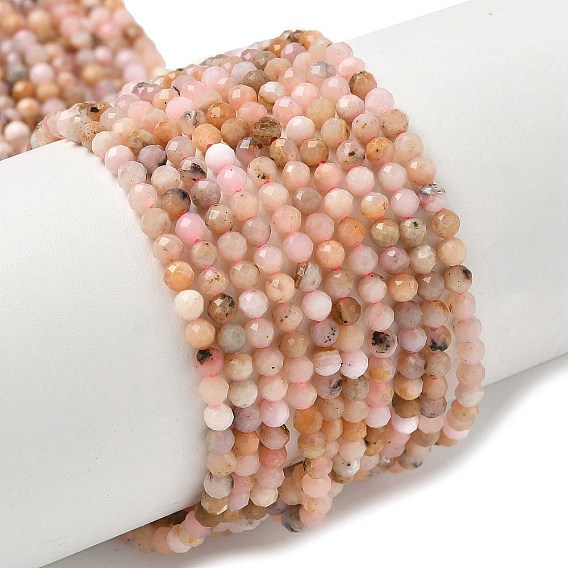 Opal peruwiański fasetowany 4mm sznur/+-90szt