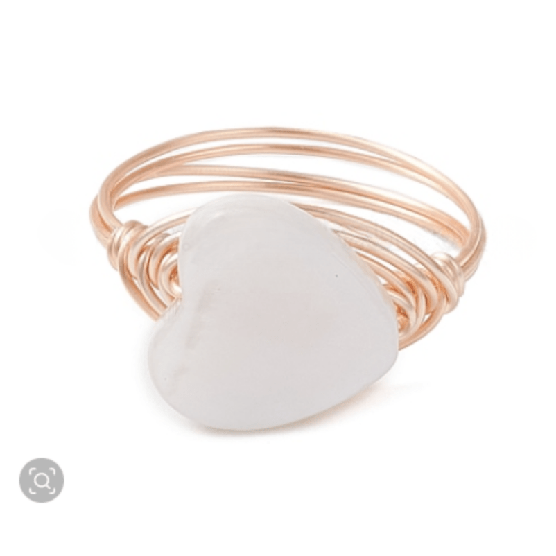 pierscionek z sercem